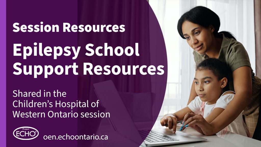 Epilepsy School Support Resources